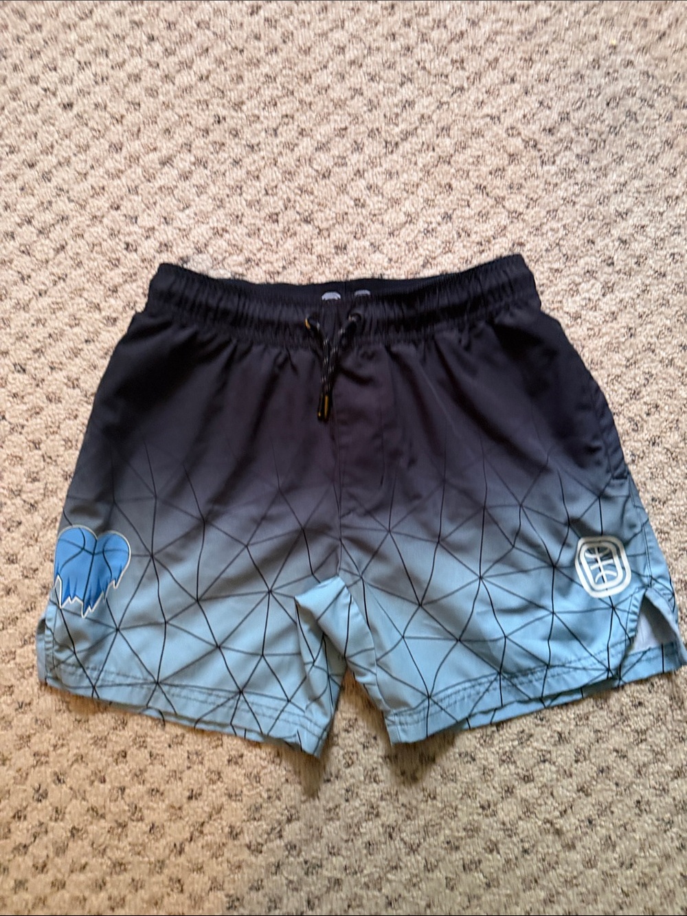 Boys Overtime Basketball Shorts Size L